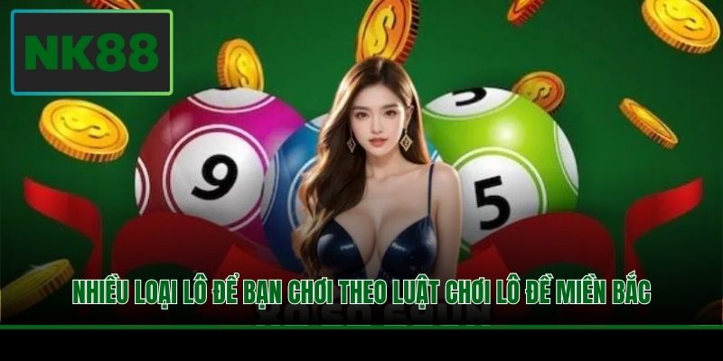 Nhiều loại lô để bạn chơi theo luật chơi lô đề miền bắc